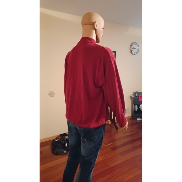 Porta Bella mens long sleeve sweater Size M - Picture 4 of 10